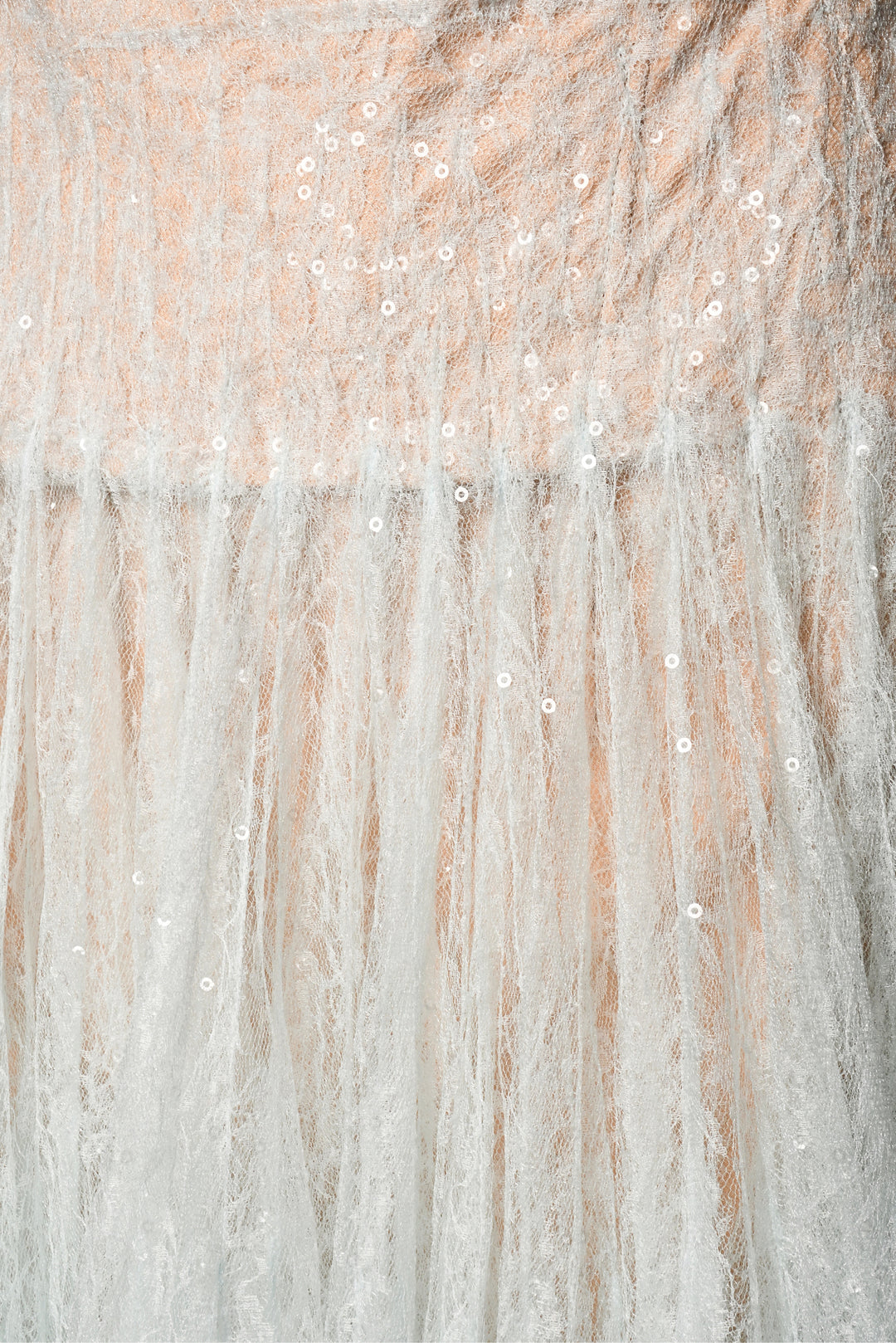 Montsand Size S Draped Lace Maxi Dress
