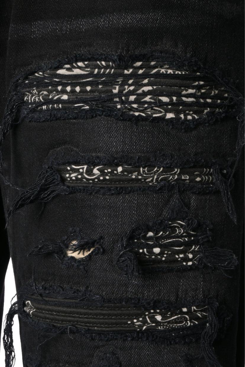 Amiri Size 32 Men's Bandana Print Jeans