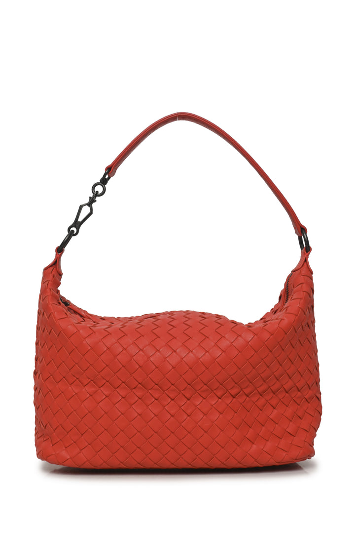 Bottega Veneta Intrecciato Hobo Shoulder Bag