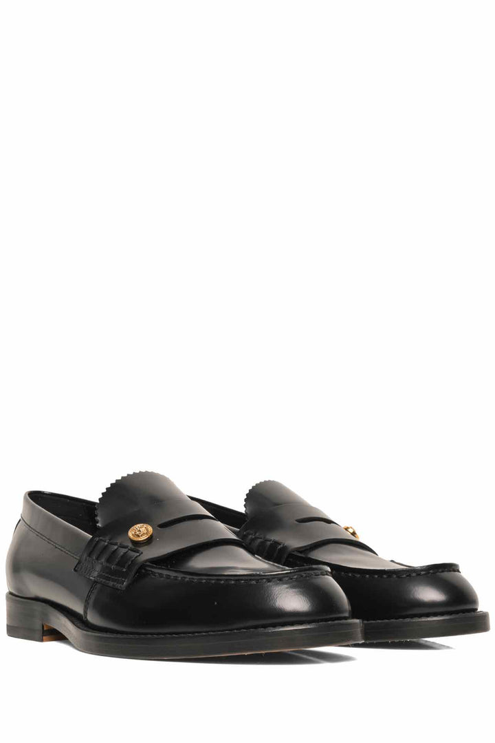 Versace Size 38 Medusa Loafers