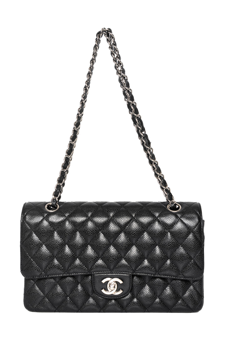 Chanel Caviar Classic Double Flap Shoulder Bag