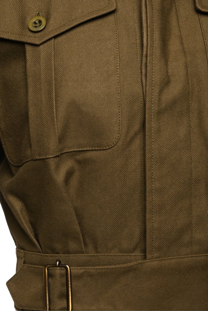 Saint Laurent Size 34 2013 Cropped Military Short Sleeved Jacket