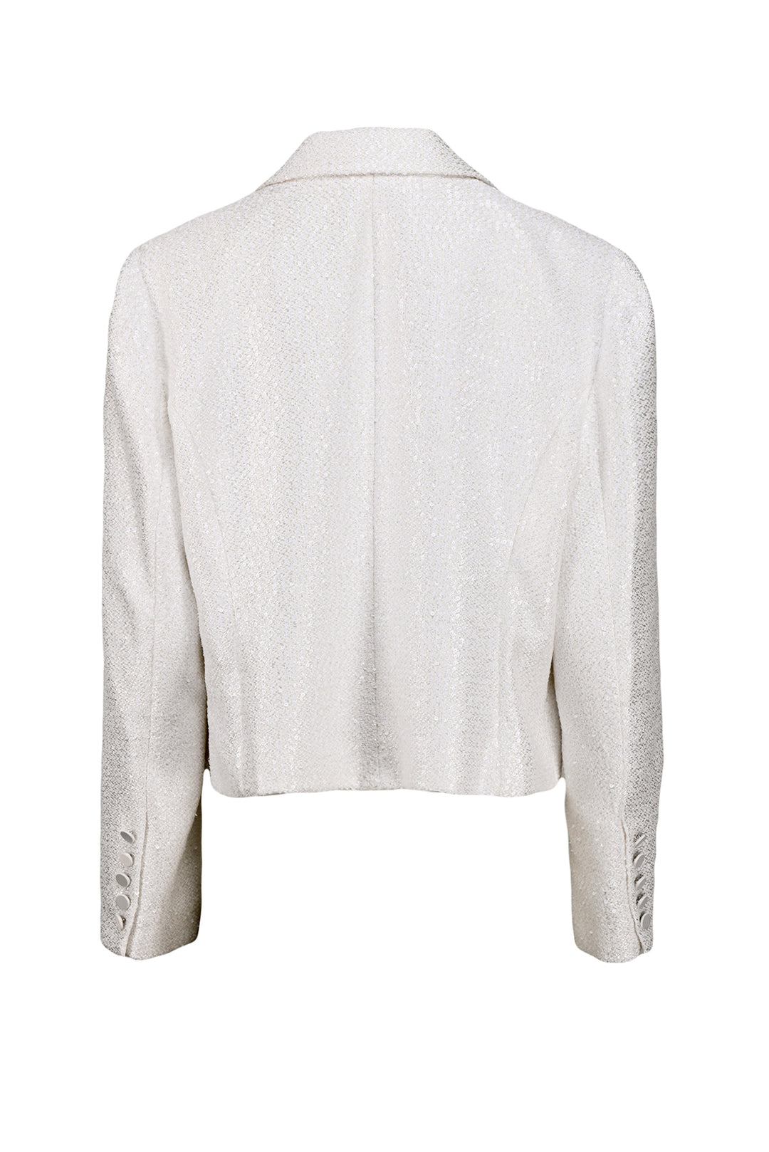 L'Agence Size 14 Scarlet Crop Sequin Jacket