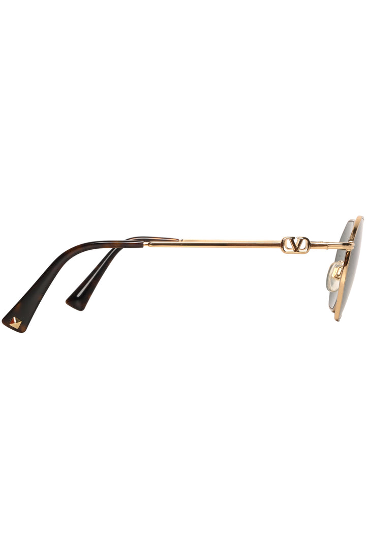 Valentino VLogo Signature Octagon Sunglasses