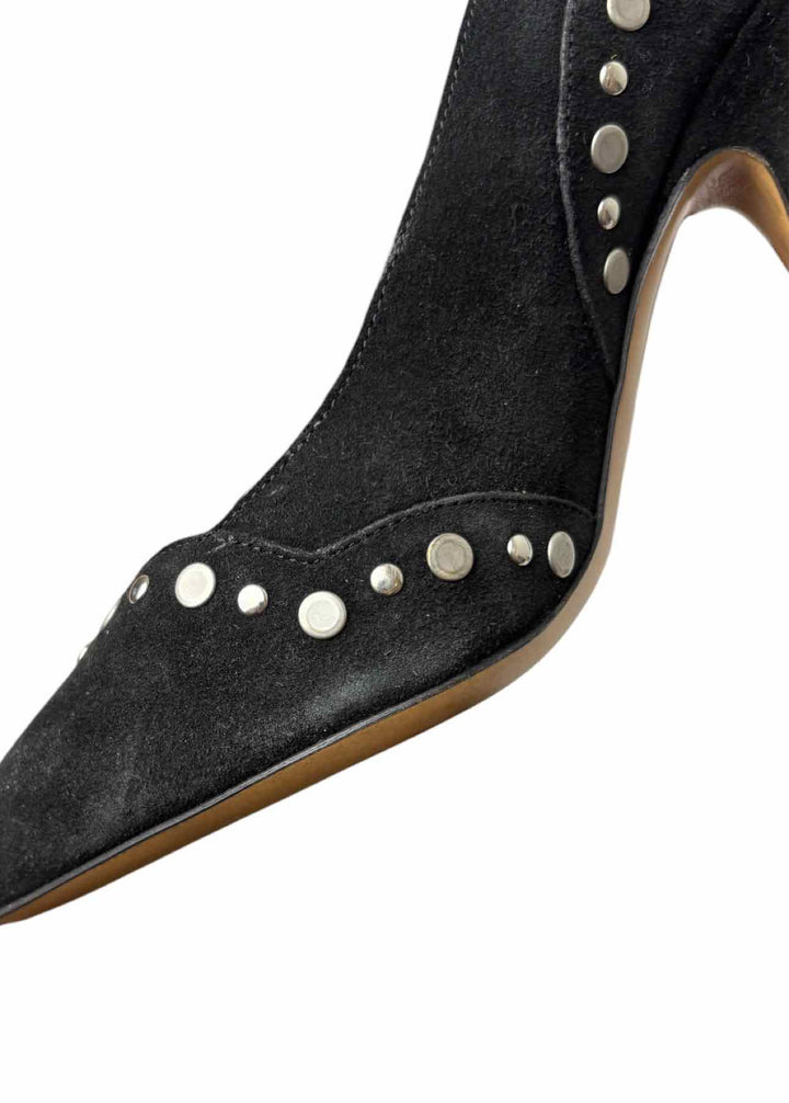 Isabel Marant Size 36 Ponroe Studded Suede Pumps