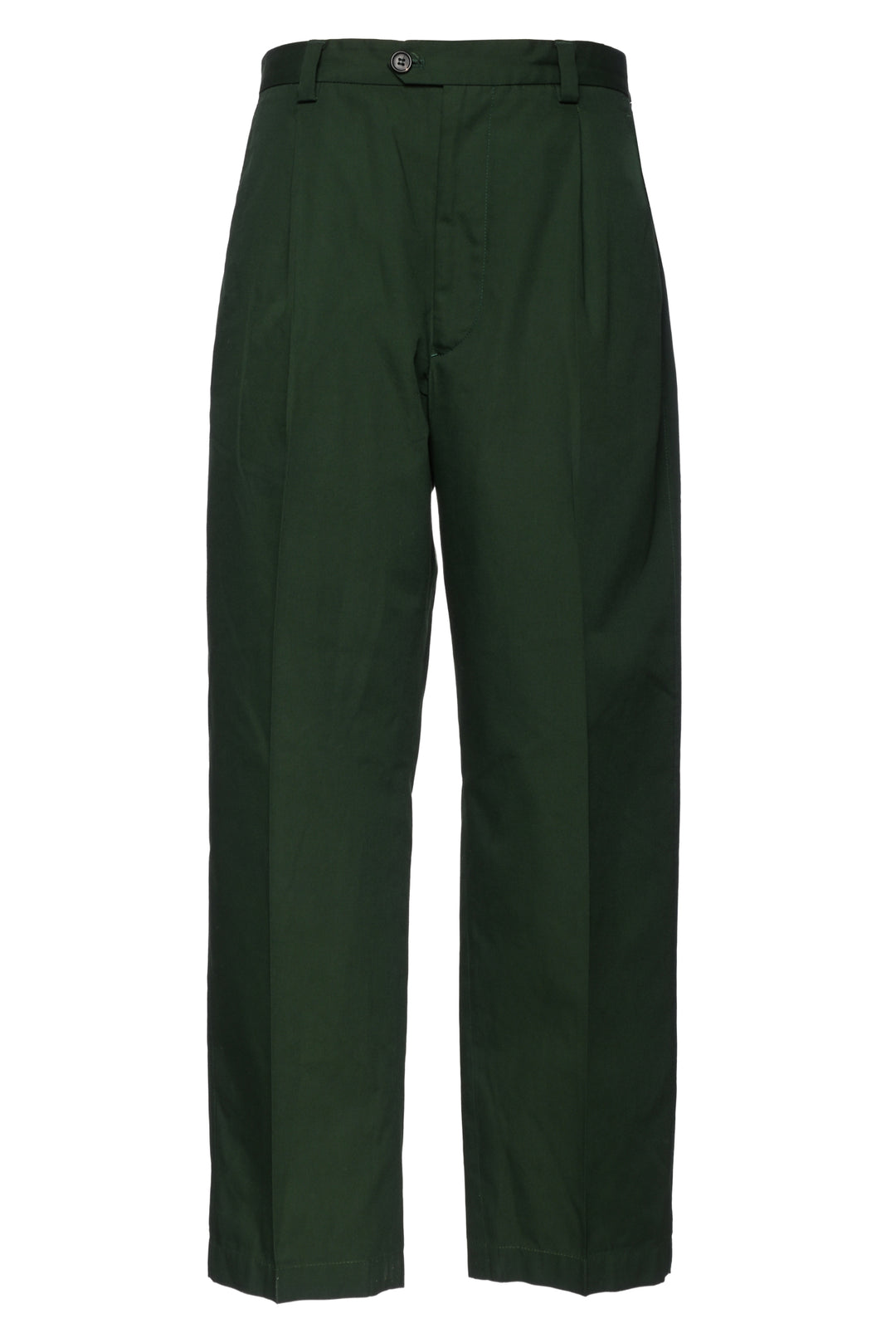 Prada Size 32 Men's 2024 Pleated Logo Pants