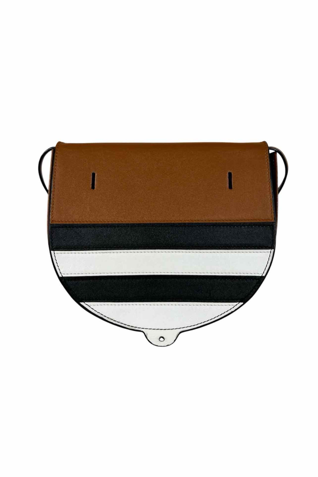 Loewe Mini Duo Heel Saddle Crossbody