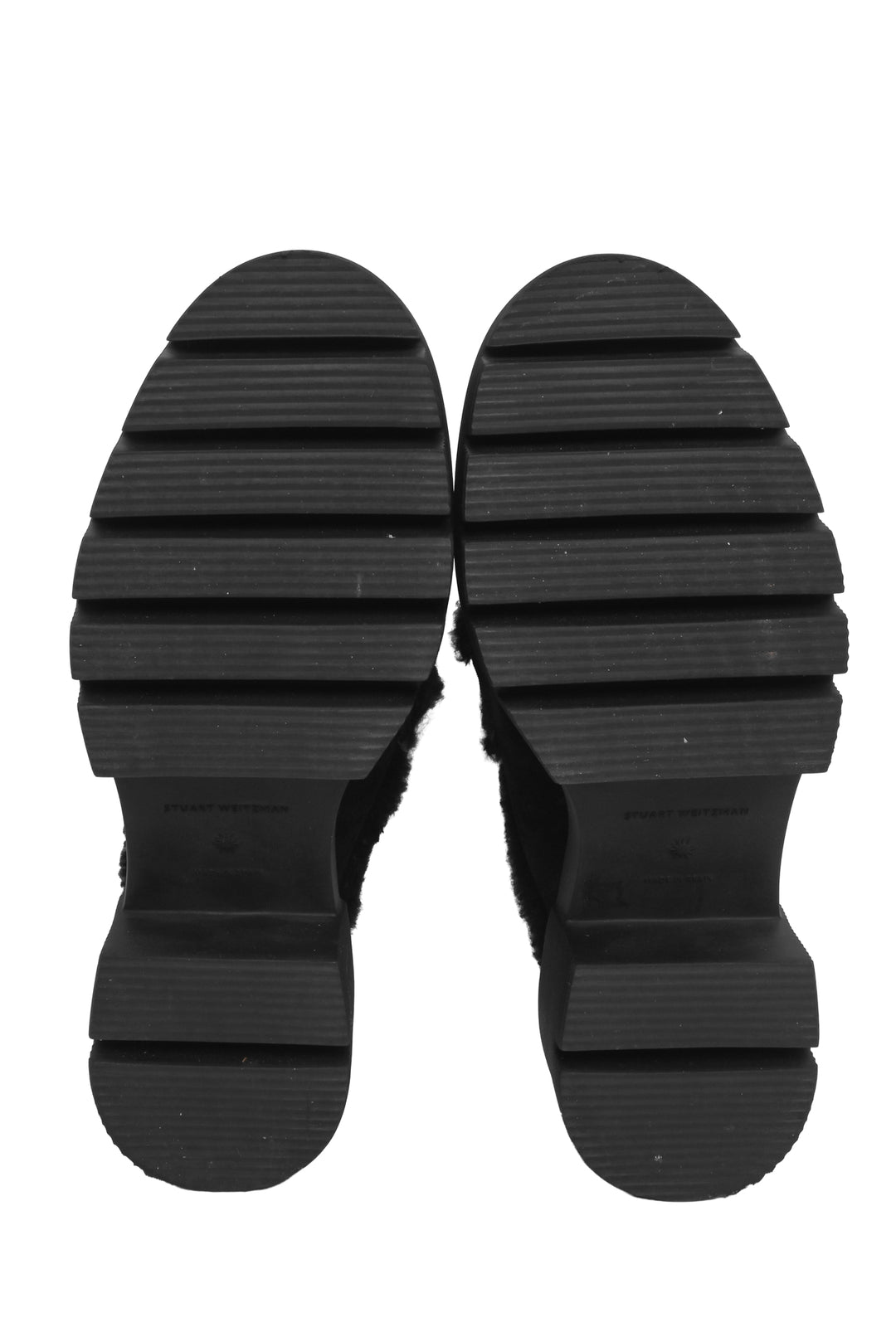 Stuart Weitzman Size 38.5 Soho Chill Shearling Lined Mules