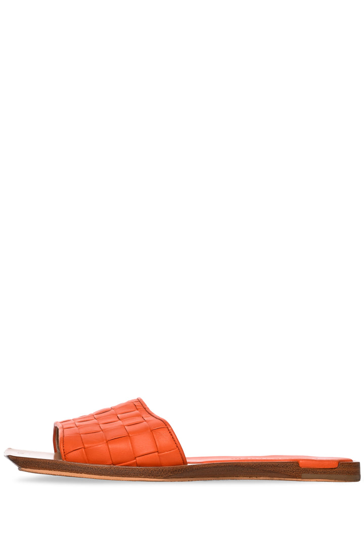 Bottega Veneta Ravello Intrecciato Nappa Slides