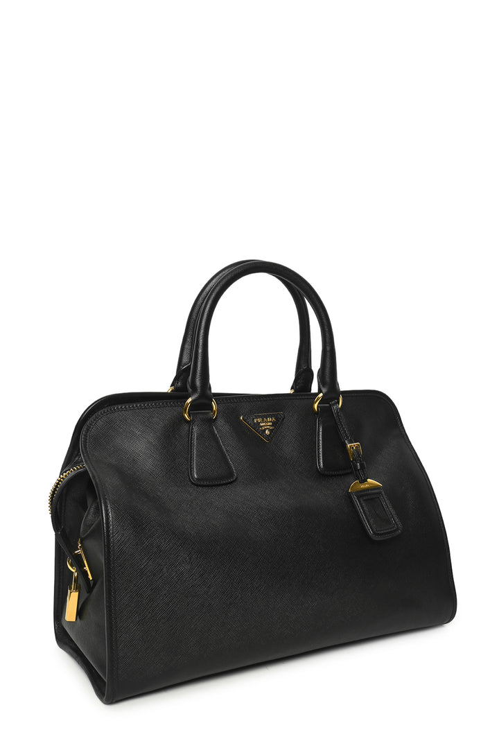 Prada Soft Leather Dome Tote