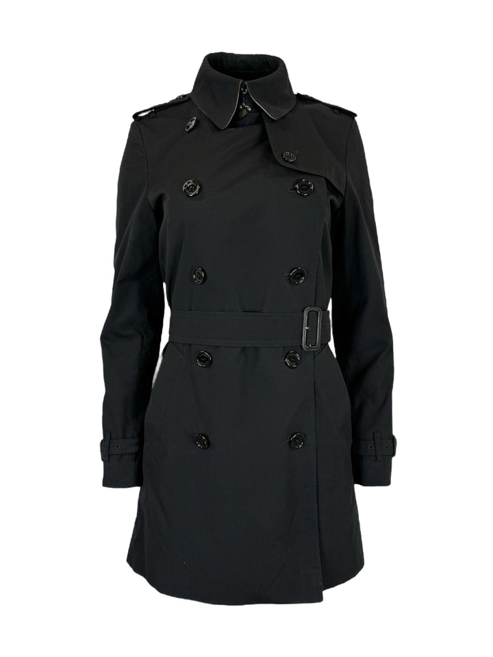 Burberry Size 6 Mid-Length Trench Coat