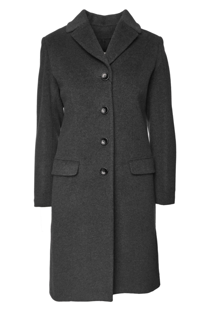 Burberry Size 6 Wool & Cashmere Blend Mid-Length Anna Coat