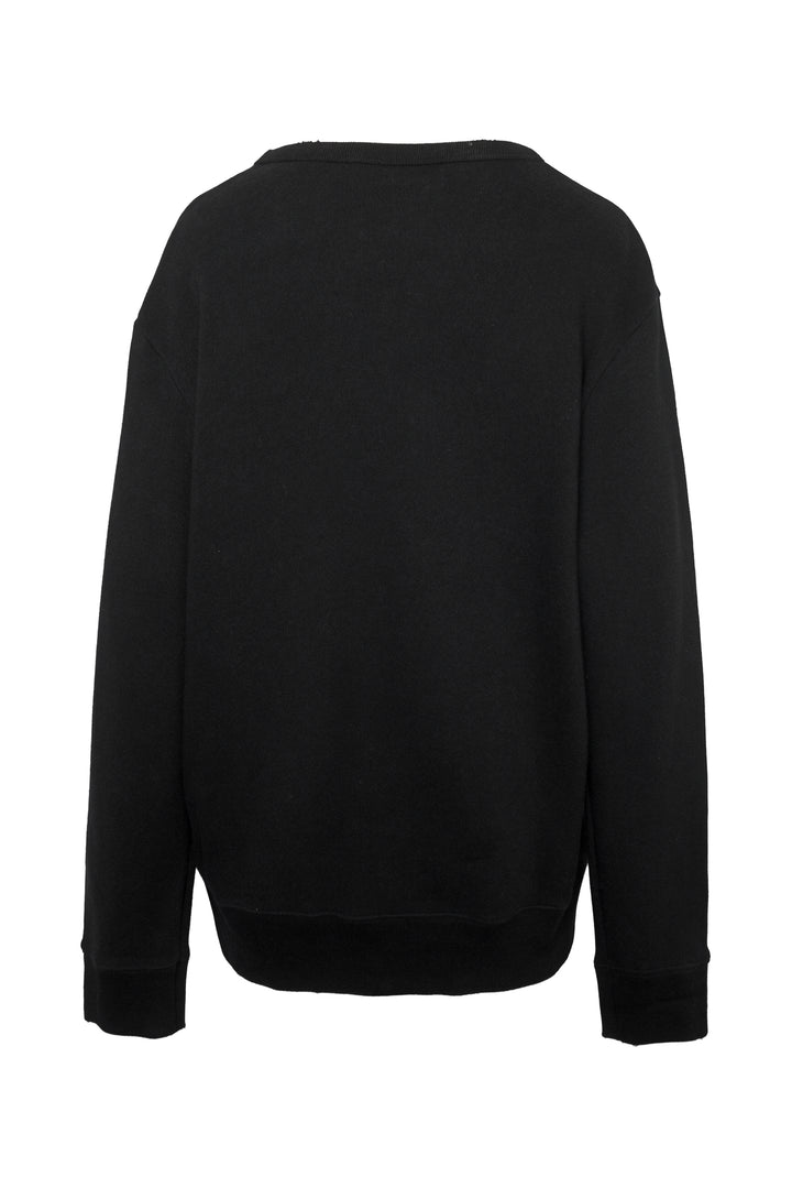 Gucci Size XL Distressed Logo Sweatshirt