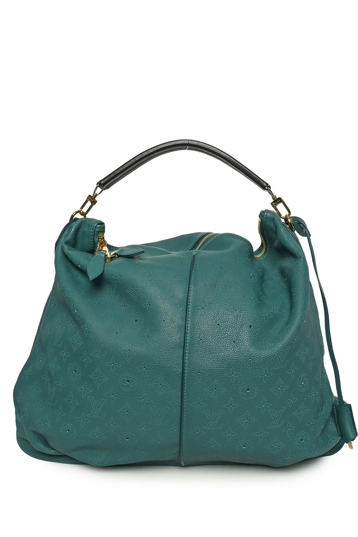 Louis Vuitton 2012 Lagon Monogram Mahina Selene GM Bag