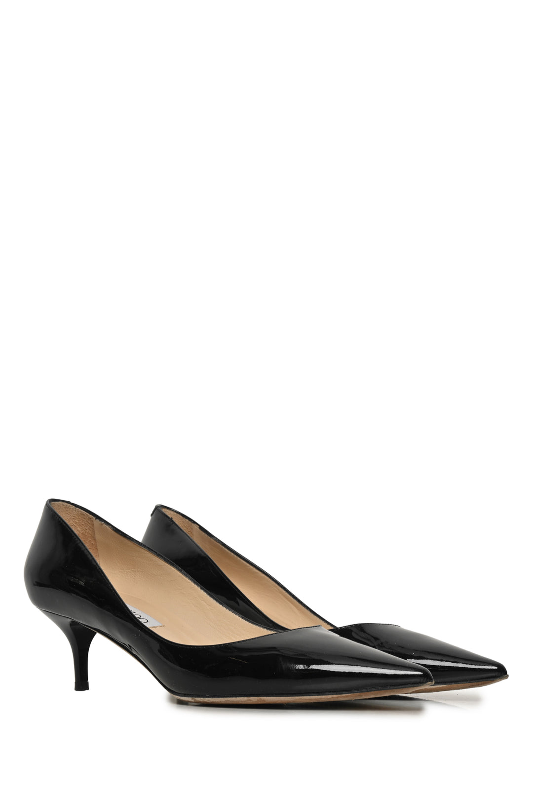 Jimmy Choo Size 36.5 Romy 60 Patent Leather Pumps