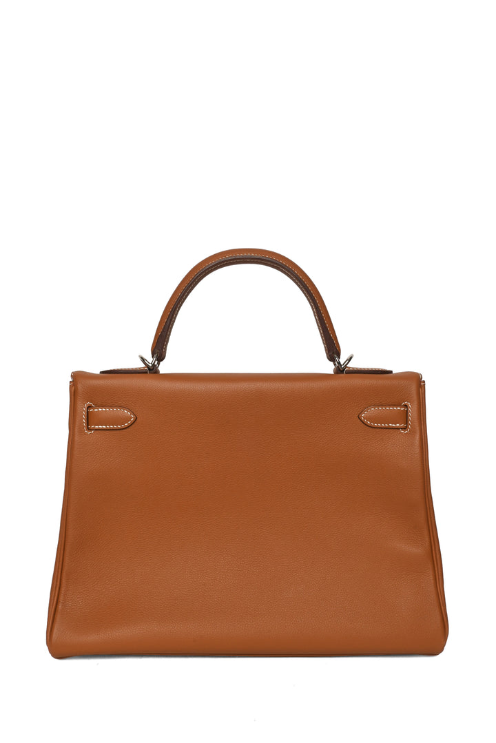 Hermes 2019 Togo Kelly Retourne 32 Bag