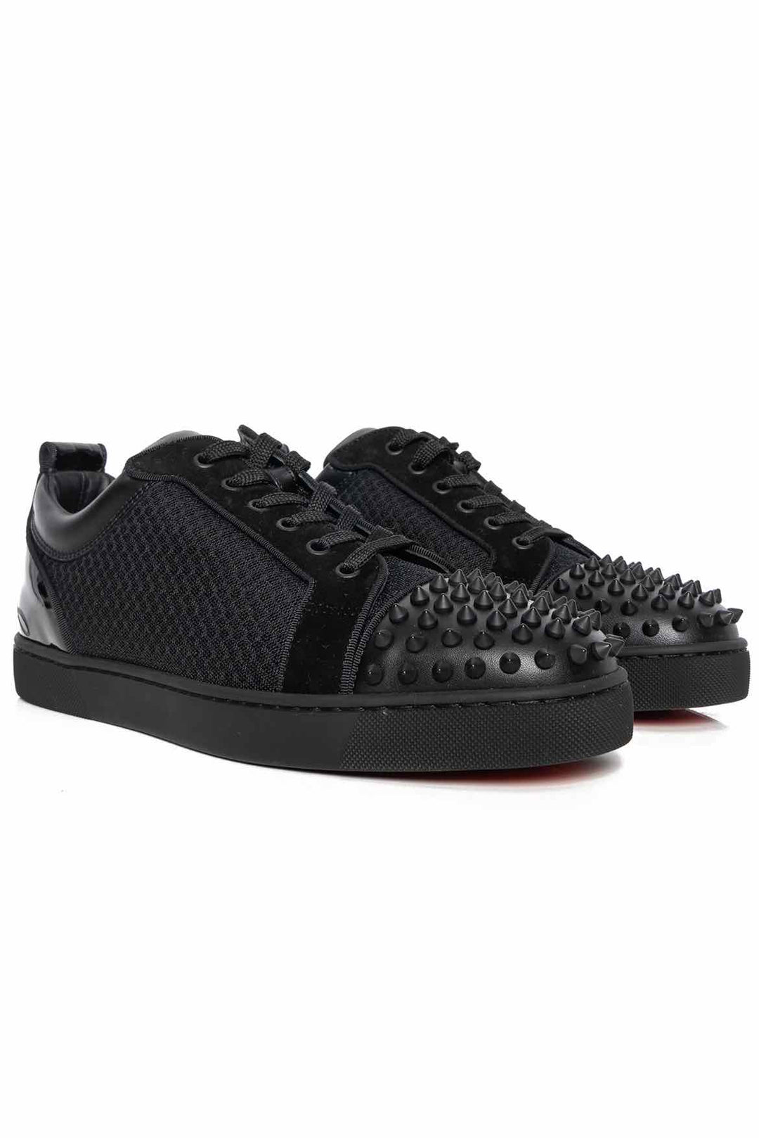 Mens Shoe Size 41.5 Christian Louboutin Men's Fun Louis Junior Spikes Sneakers