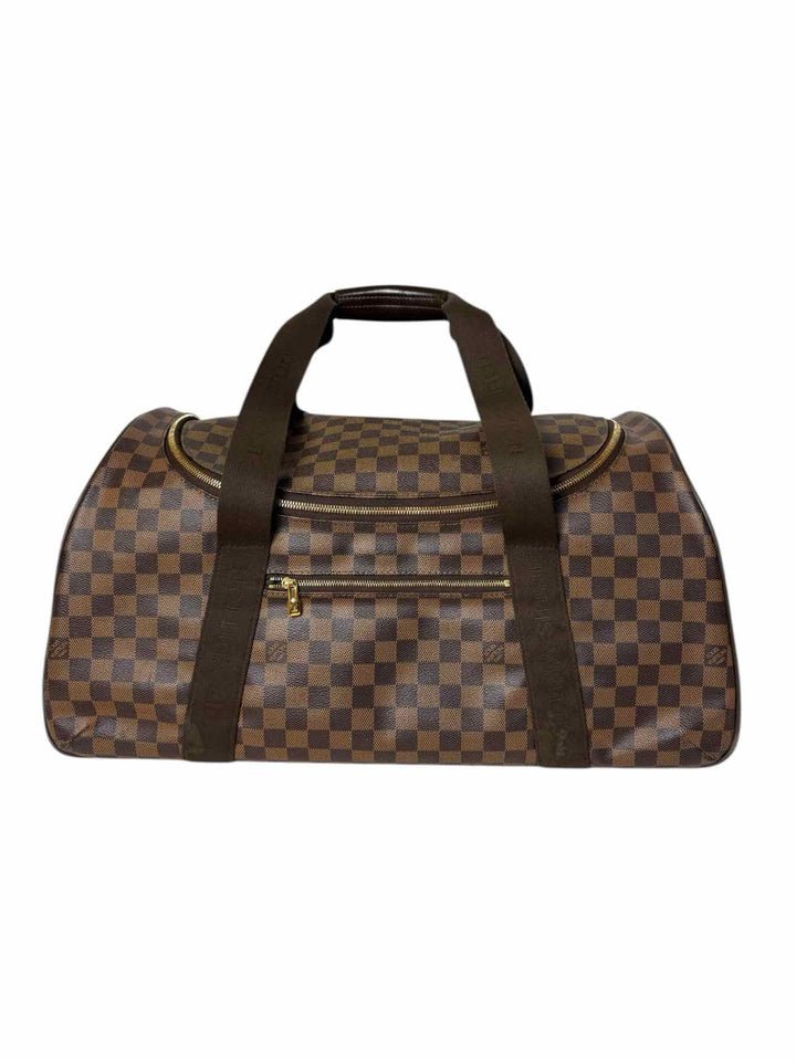 Louis Vuitton Damier Ebene Neo Eole 55 Rolling Duffle Bag Luggage