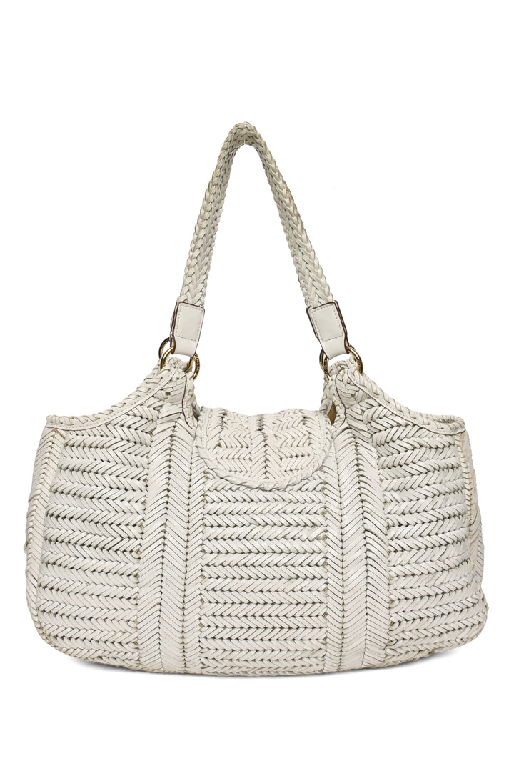 Anya Hindmarch Neeson Woven Leather Tote