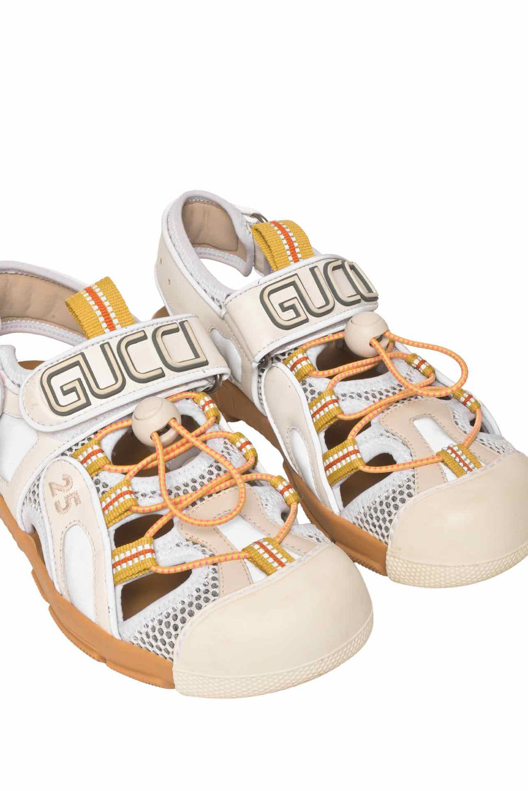 Gucci Size 36 Tinsel Sport Sandals