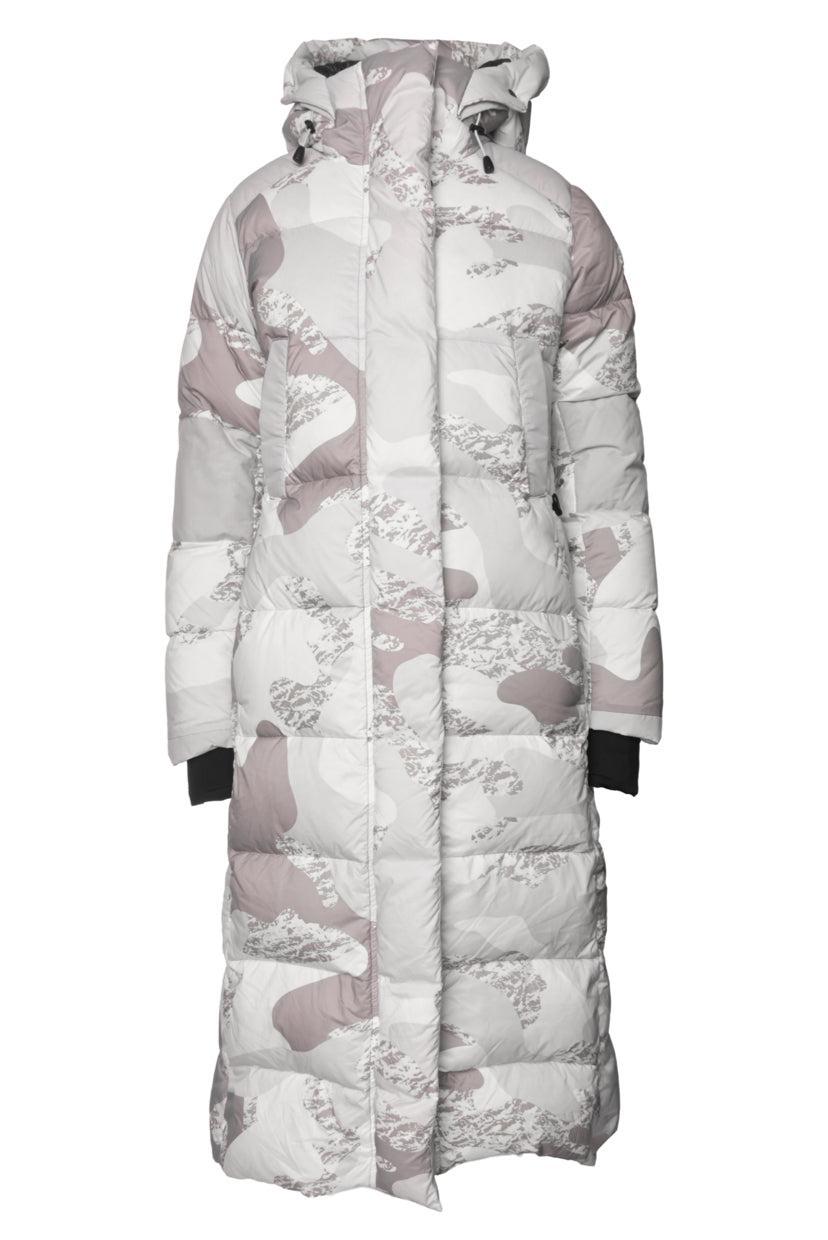 Canada Goose Size S Aerial Camo Silverbirch Alliston Parka Quilted Down Coat