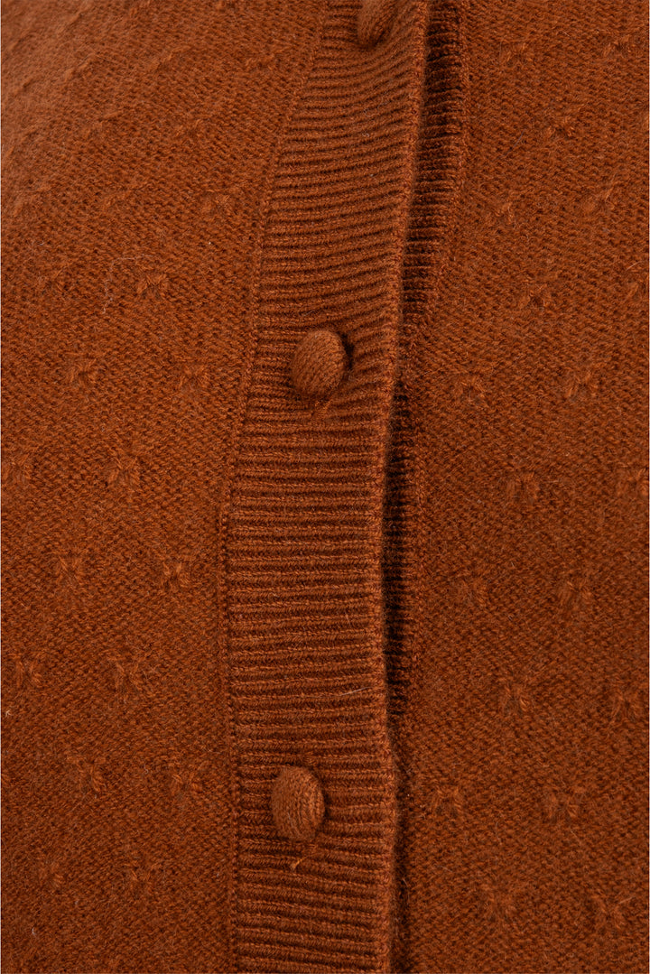 Frame Size S The Cashmere Pointelle Cardigan