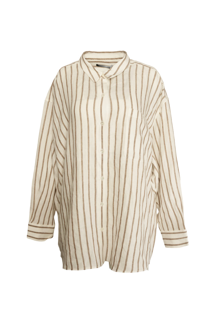 Jenni Kayne Size XXL Linen Relaxed Oversized Shirt Blouse