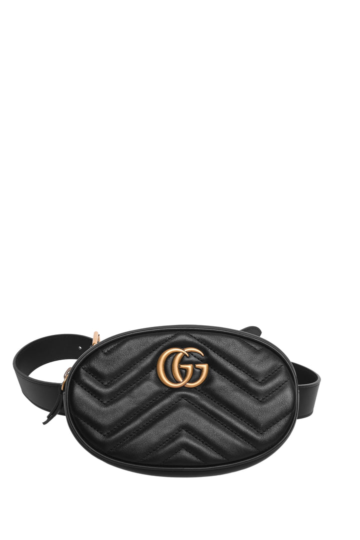 Gucci Marmont Leather Belt Bag