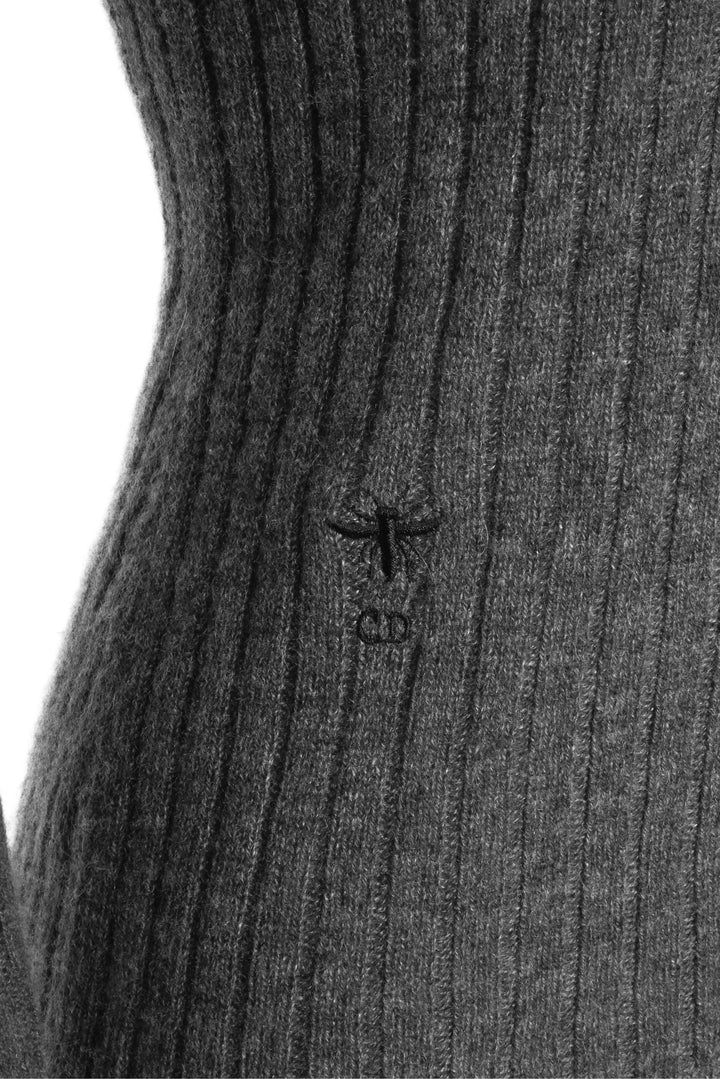 Christian Dior Size 4 Cashmere Ribbed Turtleneck Sweater