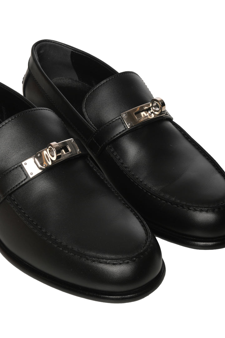 Hermes Size 35 Destin Loafers