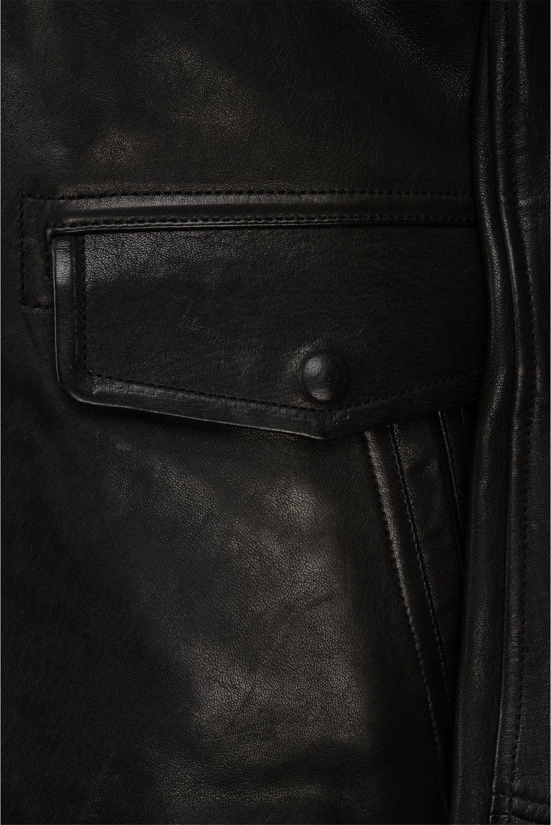 Tom Ford Size 40 Men's Lambskin Leather Collared Jacket