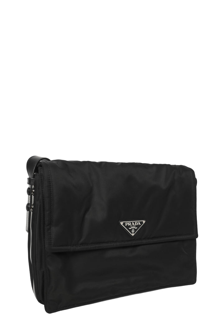 Prada Re-Nylon Large Traveller Messenger Bag