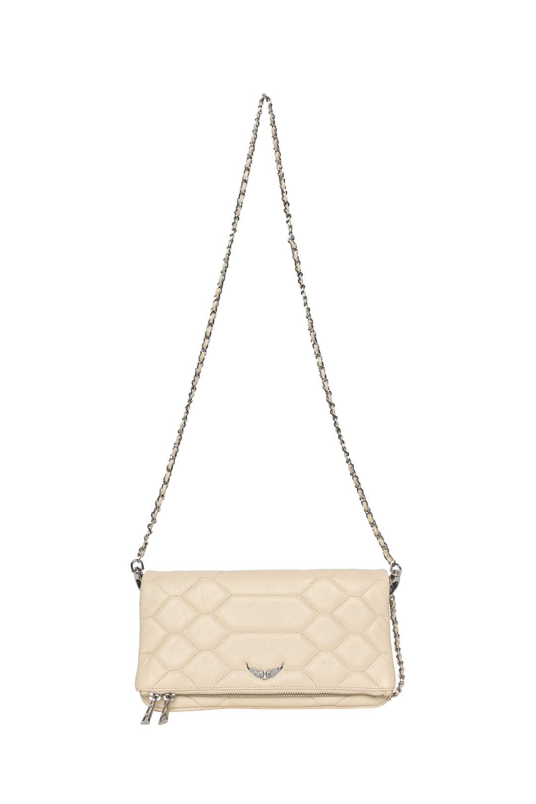 Zadig & Voltaire Quilted Rock Clutch