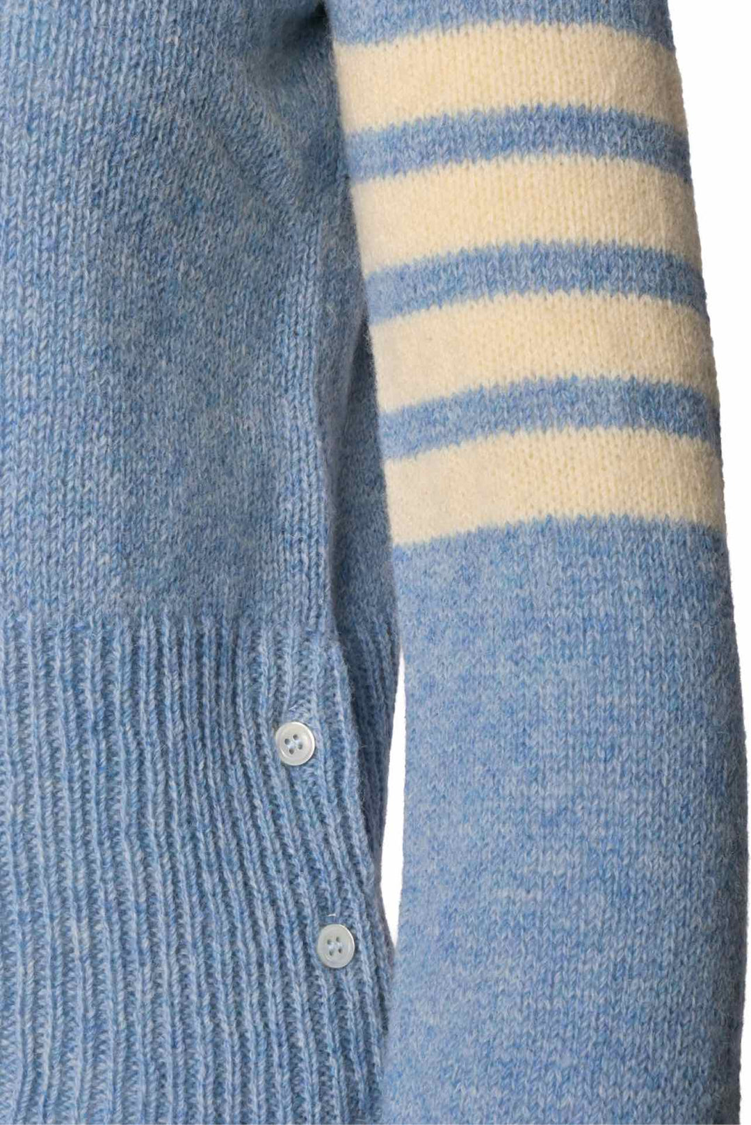 Thom Browne Size 40 Wool Jersey Stitch Classic 4-Bar Pullover Sweater