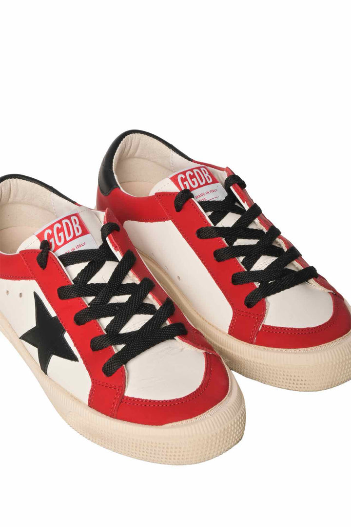 Golden Goose Size 35 Kids May Lace Up Sneaker