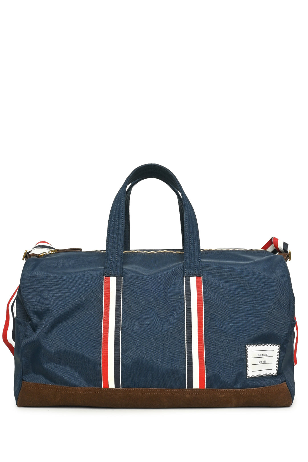 Thom Browne Soft Tech Nylon & Suede Duffle Bags