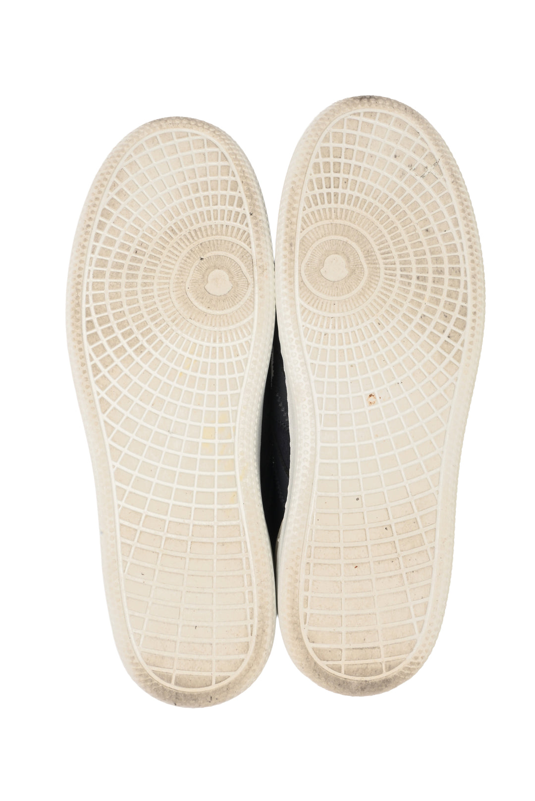 Moncler Size 41 Monaco M Leather Trimmed Suede Sneaker