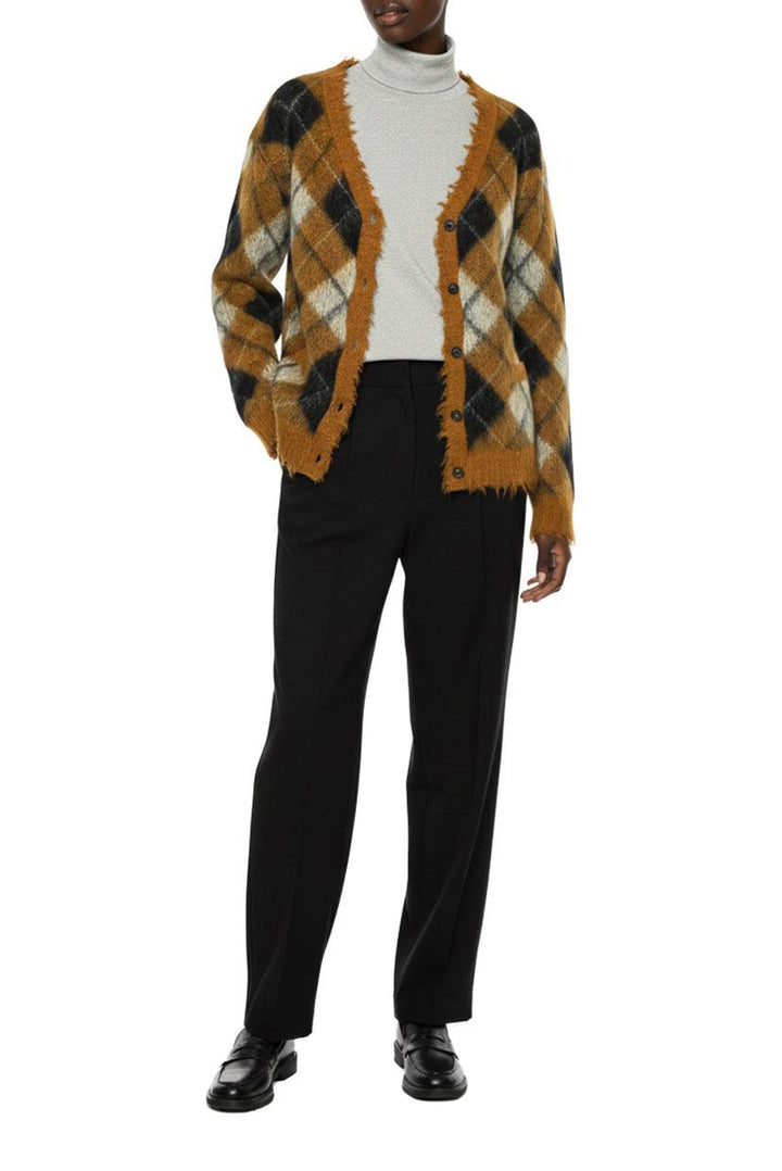 R13 Size XS Fluffy Plaid Cardigan