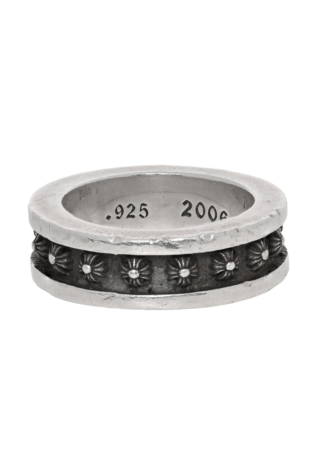Chrome Hearts Size 7.5 2006 Tiny CH Plus Spinner Ring