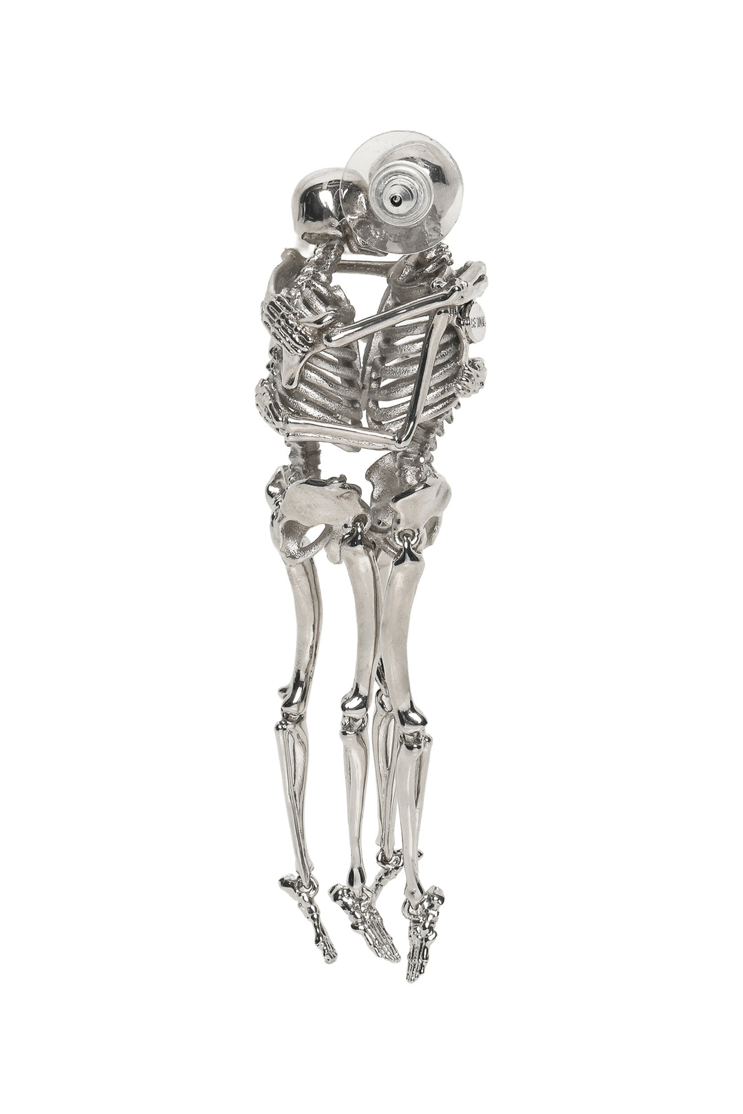 Raf Simons Kissing Skeletons Single Earring