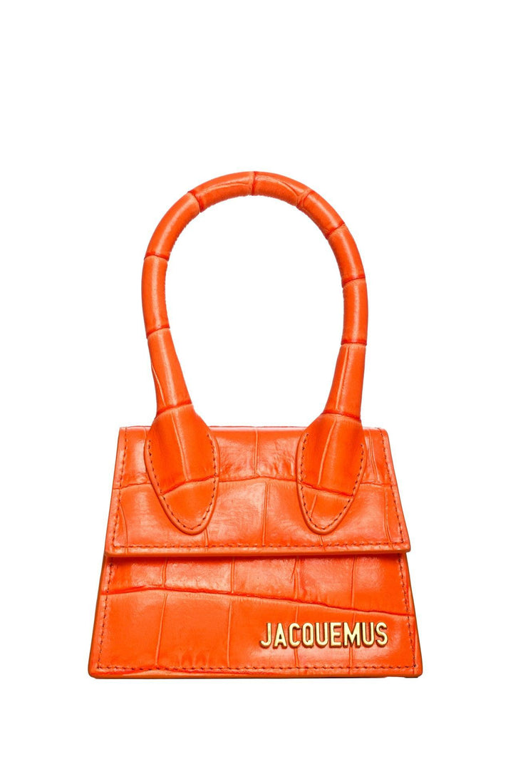 Jacquemus Croc Embossed Le Chiquito Bag