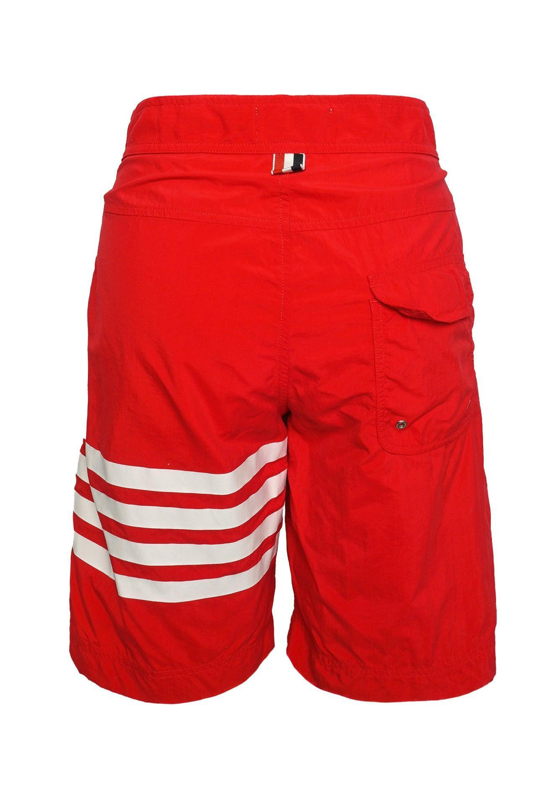 Thom Browne Size 33 Men's Swim Tech 4-Bar Board Shorts