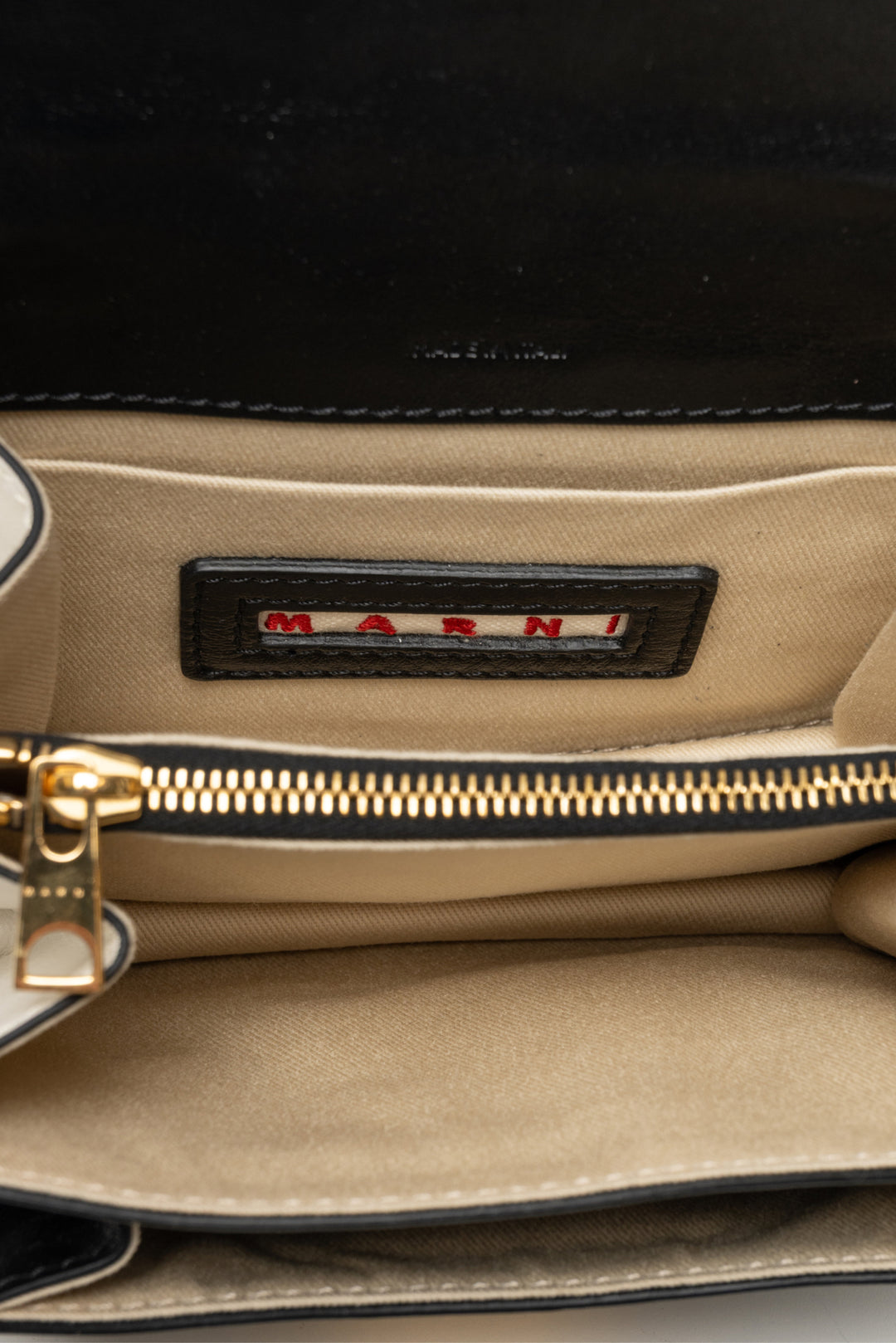 Marni Two-Tone Leather Mini Soft Trunk Crossbody