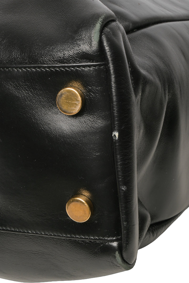 Saint Laurent Leather Shopping Tote