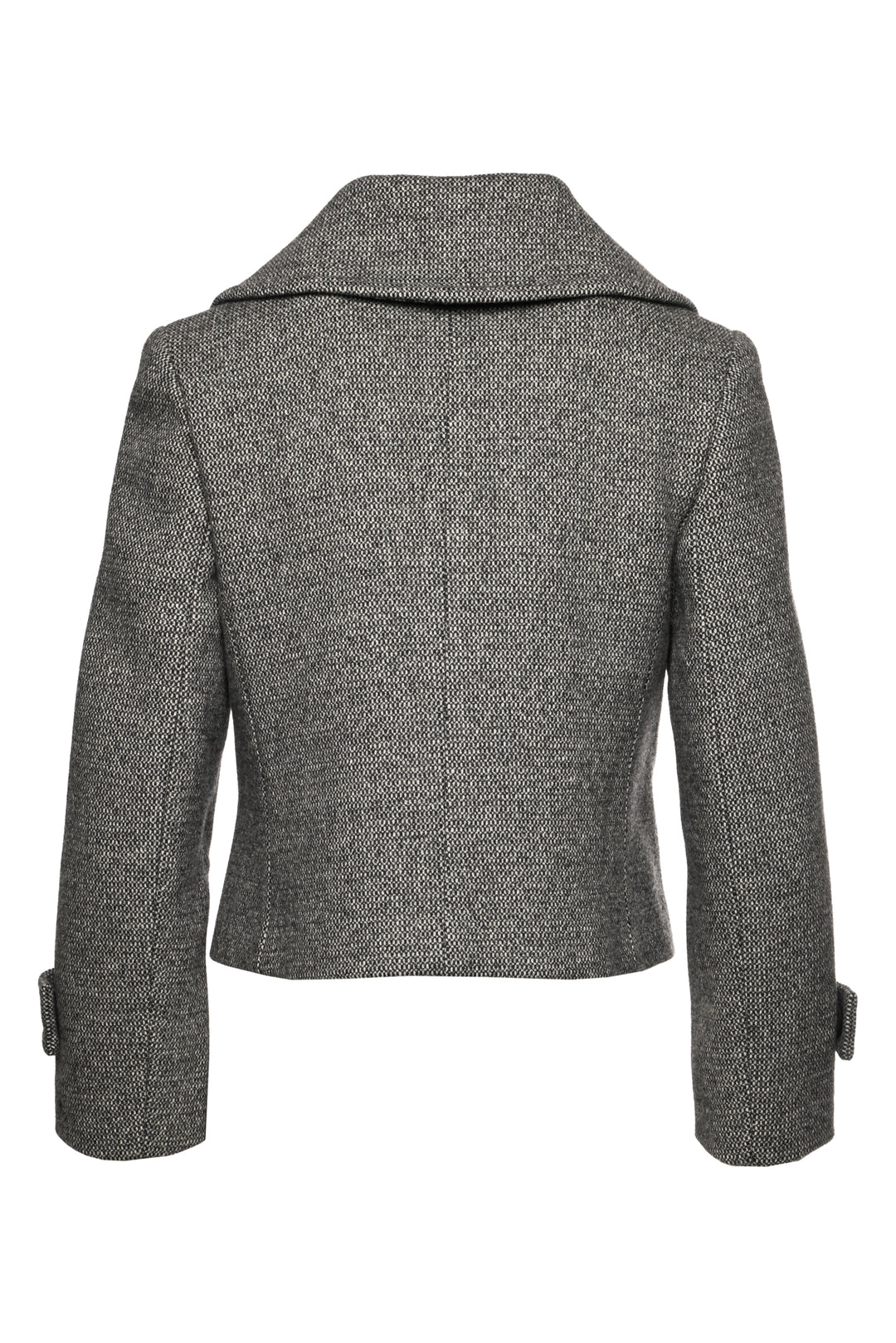 Ports 1961 Size 4 Cropped Wool-Blend Jacket