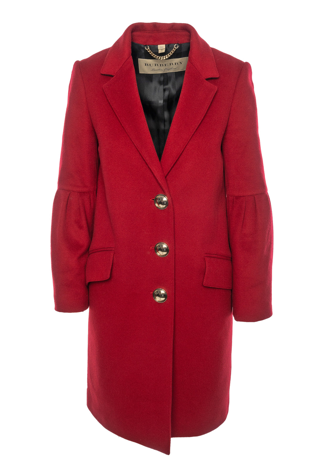 Burberry Size 2 Wool & Cashmere Coat