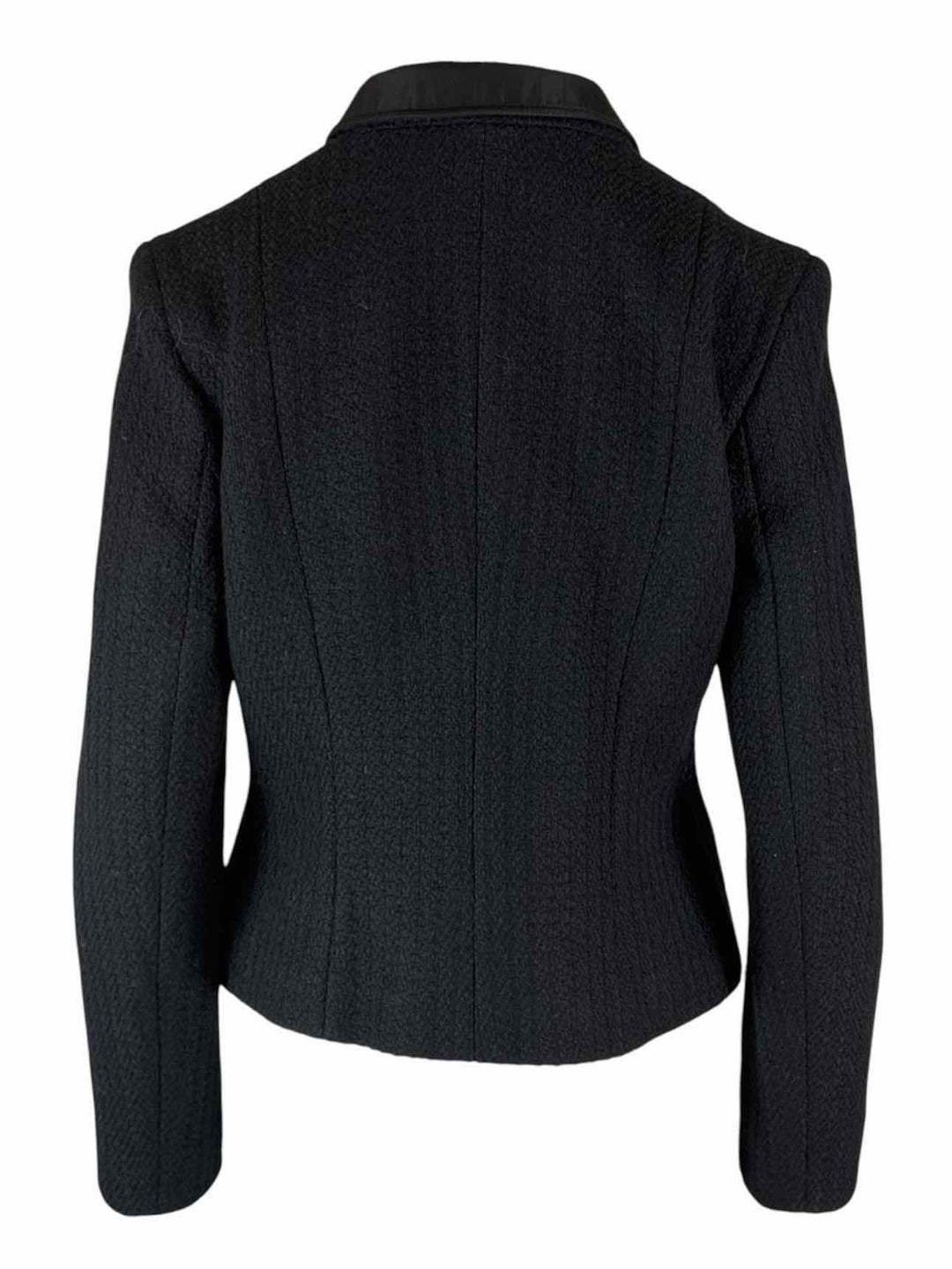 Etro Size 46 Vintage Crop Tweed Jacket
