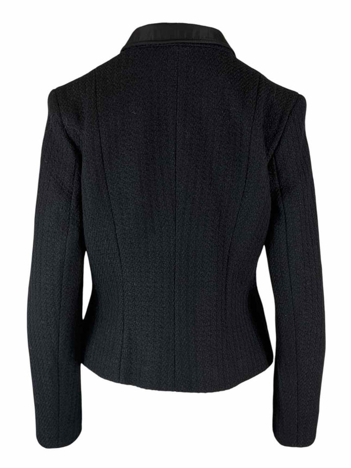 Etro Size 46 Vintage Crop Tweed Jacket