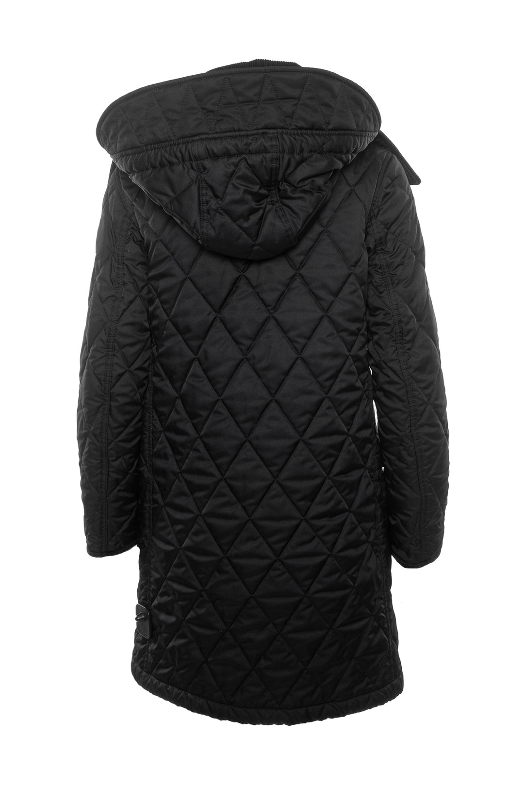 Burberry Size XS Detachable Hood Diamond Quilted Coat