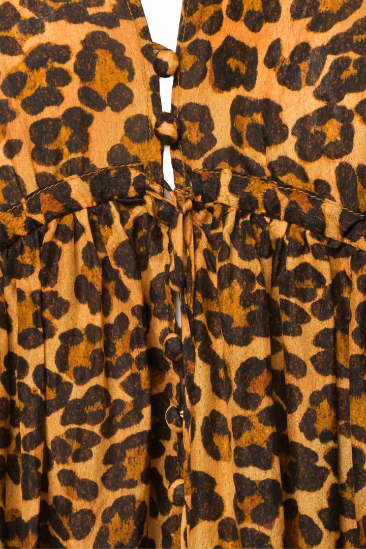 Zimmermann Size 2 Amelie Draw Silk Dress